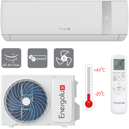 Кондиционер Energolux настенный сплит-система серии BERN LE DC Inverter SAS18BN3-AI/SAU18BN3-AI-LE